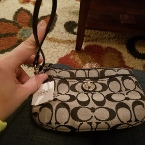 Coach wristlet